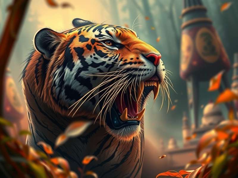 Desi War Tiger Game Banner